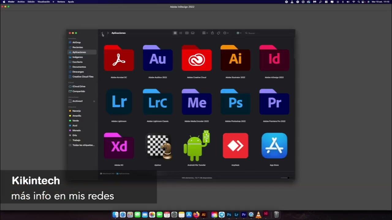 Todos los programas de adobe para mac m1 m2 intel actualizado