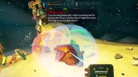 Greedy Texan summons a swarm because we pinged compressed gold | Deep Rock Galactic stream clip