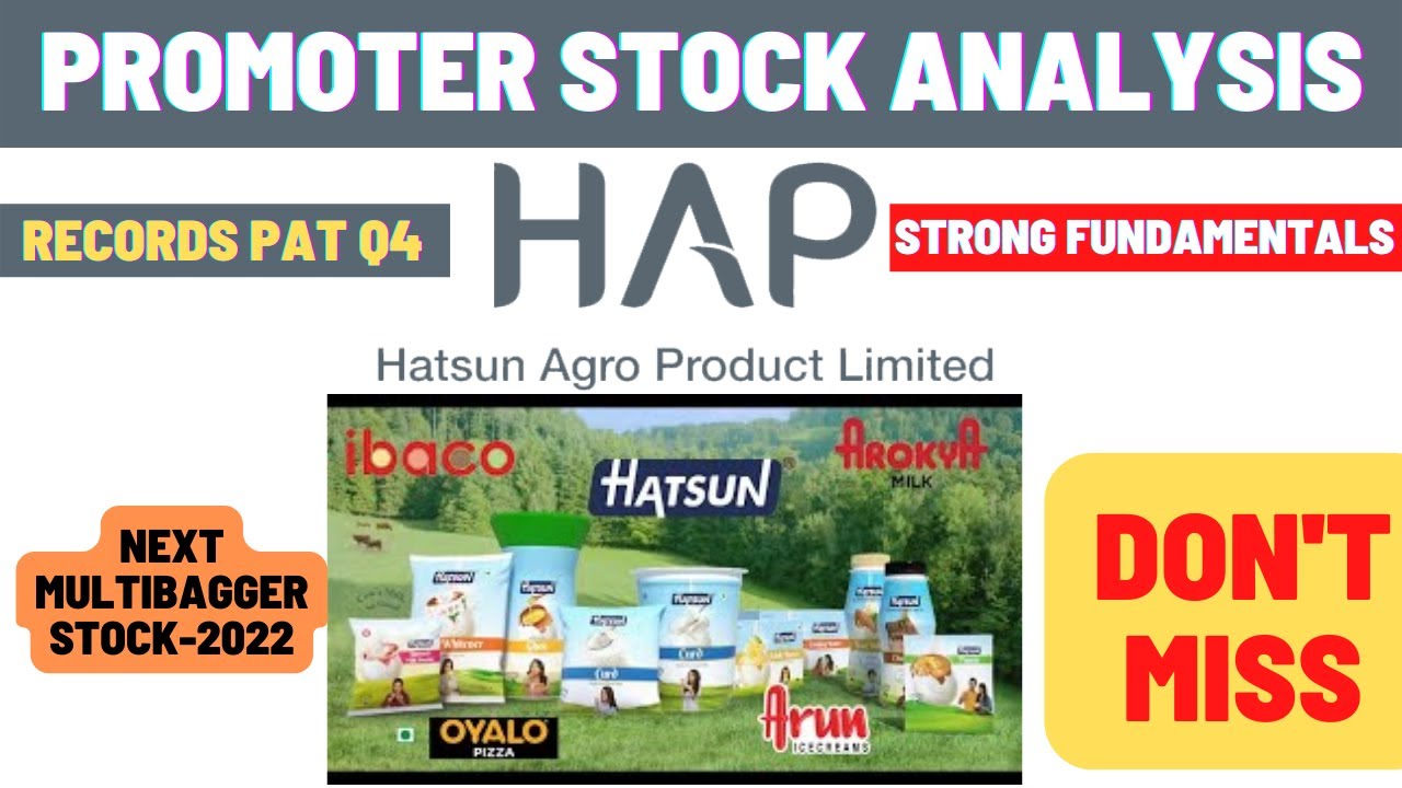 HATSUN AGRO SHARE NEWS I HATSUN AGRO SHARE UPDATE I PROMOTER SHARE ANALYSIS #HATSUNAGRO #MULTIBAGGER