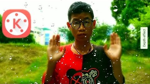 Stop rain effect kinemaster mobile video editing tutorial ||Manipur version||