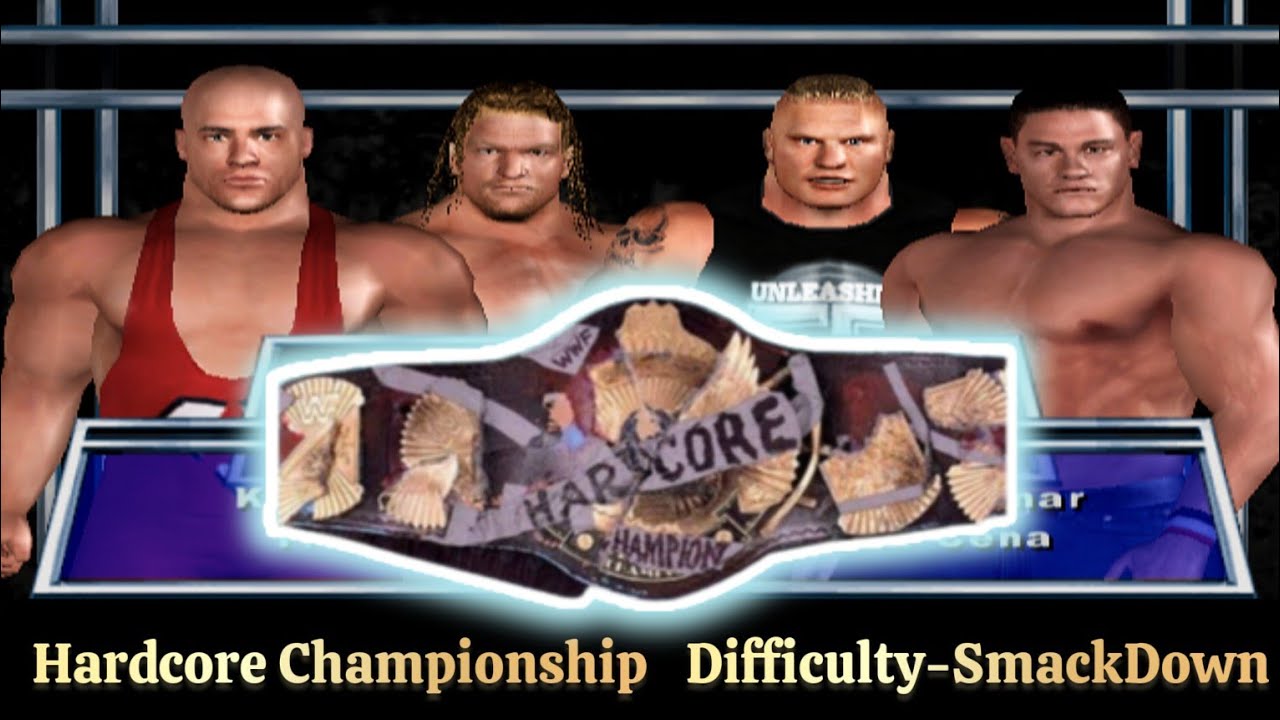 Lesnar vs HHH vs Cena vs Angle | Hardcore Championship | Here Comes The Pain