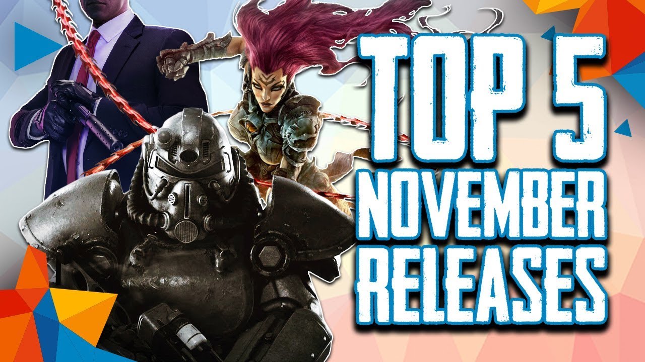 november 2018 video game releases