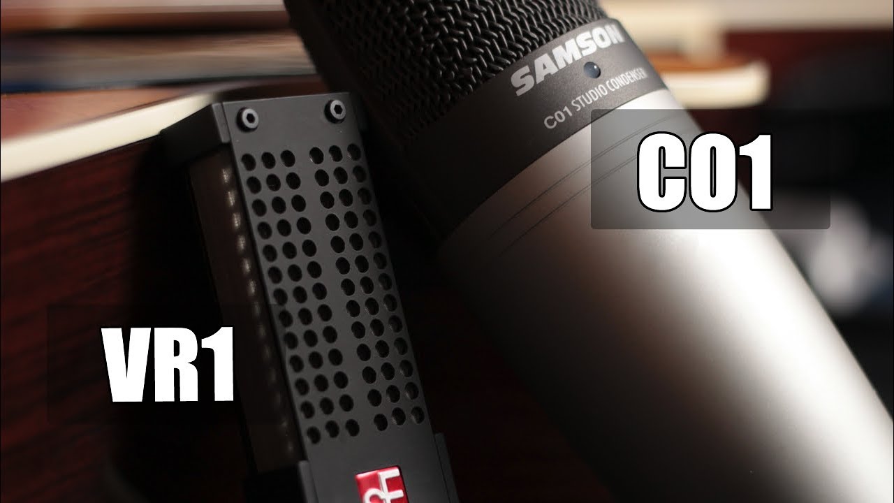 SE Voodoo VR1 vs Samson CO1 (acoustic guitar) (pt.1)