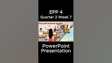 EPP Q2 Week 7 MATATAG PowerPoint Presentation #matatagcurriculum #matatag #grade4