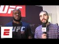 Derrick Lewis not worried about cutting weight heading into his UFC 229 fight | Ariel at UFC 229