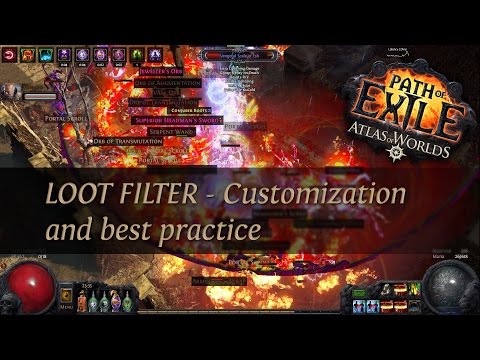 [OUTDATED] Path Of Exile: Greengroove's Loot Filter Scripts - Customization and best practice