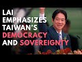 Lai Ching-te sworn in as Taiwan's new president