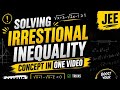 Concept of irrestional inequality #jeemains #maths #jeemaths
