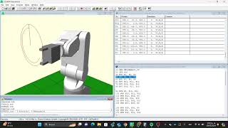 COSIMIR programa con MELFA BASIC IV Mandala