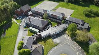 DJI Mavic view of Ballynahinch Primary School