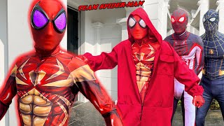 TEAM SPIDER MAN vs BAD GUY TEAM | NEW SUPER BAD-HERO is CHAMPION ( Live Action ) - Fun FLife TV