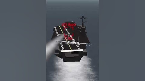 Trying to take down the USS beast in simpleplanes part 1