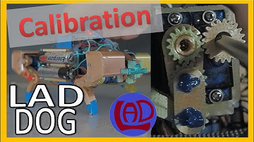 👍Part 2of 3- The LAD Dog V1.0. CALIBRATION -Quadruped robot  . Cool Robot. COMPLETE KIT-DIY