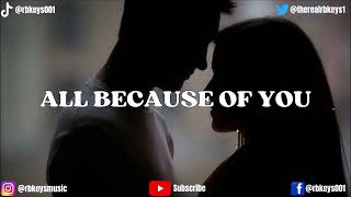 "All Because Of You" Emotional R&B/Pop Love Beat Instrumental | RB Keys