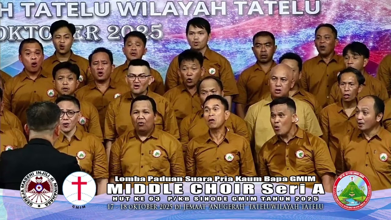 Mars Panji Yosua - Pria Kaum Bapa Bethlehem Tataaran Dua (Betadu) Middle Choir Seri A HUT P/KB ke-63