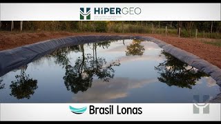 Como Instalar Tanque de Geomembrana. [Hipergeo/Brasil Lonas]