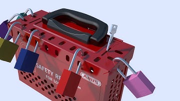 Abus Safety Animation Redbox Group Lockout Box