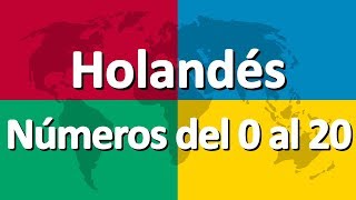 Aprender holandés parte 4 | Números del 0 al 20