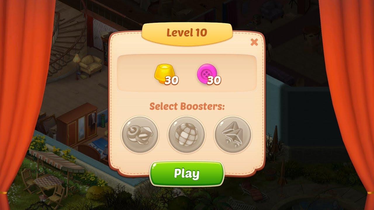 Homescapes Level 10 HD 1080p