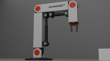 Blender animation Robot arm #blenderanimation #blender #blender3d #blendercommunity #3danimation