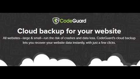 Codeguard Website Backup