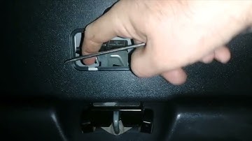 How to Open Trunk From Inside When Battery is Dead Hyundai I30