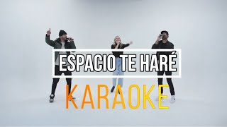 Video thumbnail of "Espacio Te Haré - Karaoke , Indiomar x Community Music - (Letras)"