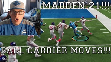 HOW TO EFFECTIVELY EXECUTE BALL CARRIER MOVES IN MADDEN 21!!! - Madden 21 Tips and Tricks