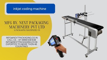 Best online inkjet batch coding printer with conveyor stand under Rs 60,000 mrp, date coding machine