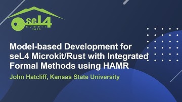 Model-based Development for seL4 Microkit/Rust with Integrated Formal Methods using H... J. Hatcliff