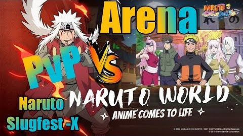 Naruto Slugfest - X | PvP Arena With All Class | 3D Open World  MMORPG | Android Gameplay