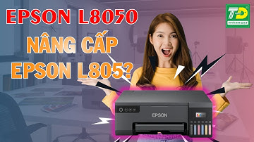 Đánh giá và trải nghiệm in thực tế Máy in Epson L8050: Có đáng thay thế Epson L805?