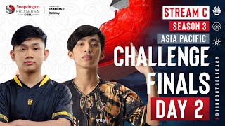 🔴 [EN] AP Mobile Legends: Bang Bang | Snapdragon Mobile Challenge Finals | Season 3 Day 2 | STREAM C