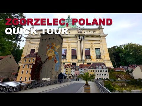 TRAVEL VLOG: ZGORZELEC POLAND | BORDER BETWEEN POLAND AND GERMANY NEAR GÖRLITZ