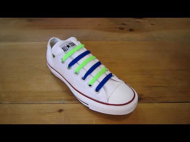 How to Bar Lace with Multiple Colors - YouTube