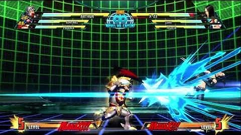 Marvel Vs Capcom 3 hyper Combos Arthur HD 720p Xbox 360