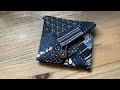 藍古布はぎれで簡単ミニポーチ/カードケースを作りました☺︎ パッチワーク 刺し子 着物リメイク kimono boro Easy DIY｜ 時。