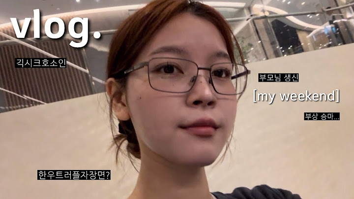 [vlog] 😎geek시크호소인 주말 브이로그 l 승마, 염색, 부모님 생신, 압구정맛집💕