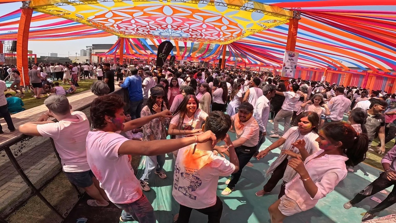 Pune’s Craziest Holi Party! 🎉😍| Sanju Rathod Live | Pune Holi 2026