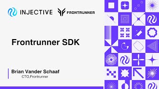 Injective Workshop: Frontrunner SDK