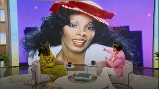 Famous Kelly Rowland fala sobre sua semelhança com Donna Summer no Tamron Hall Show Wealth