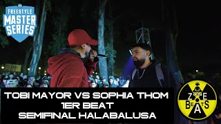 AlcaZone - Hawk | TOBI MAYOR vs SOPHIA THOM | 1er Beat | Semifinal | Halabalusa