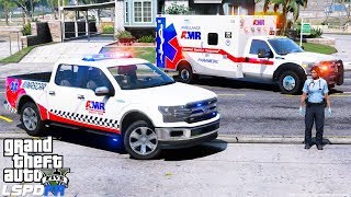 2018 Ford F-150 EMS Supervisor Responds To Shots Fired On The Train - GTA 5 LSPDFR EMS #35