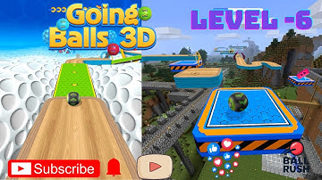 Going Balls, SpeedRun, Going Balls Portal Run Gameplay Level  6