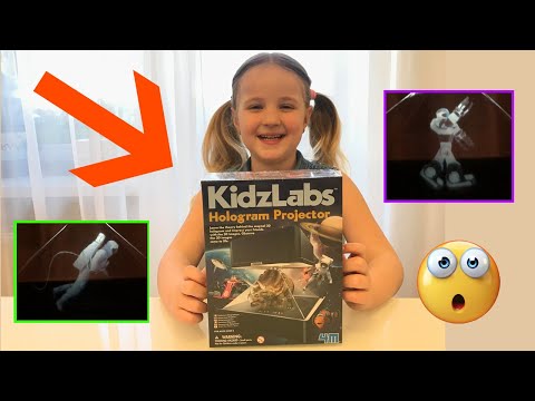 KidzLabs Hologram Projector - Голограмма. Голограф. Голографический проектор.