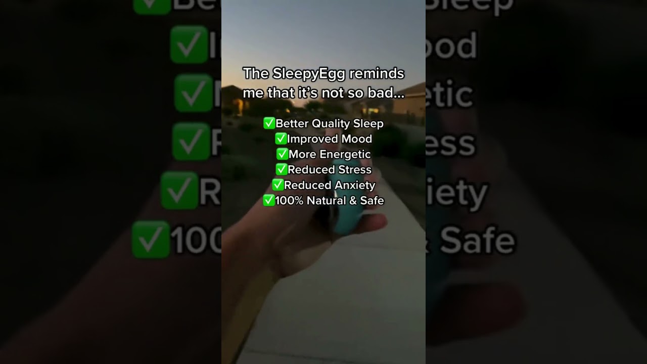 Order Your FREE SleepyEgg now !!