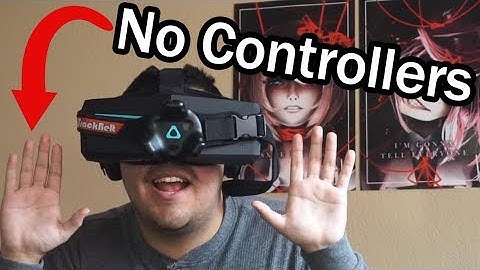 Using NO CONTROLLERS To Play Beat Saber