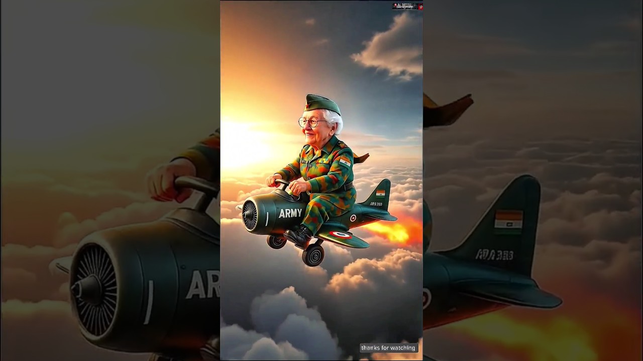 The army (Dadi) saved the passenger form pakastani terrorists 😱