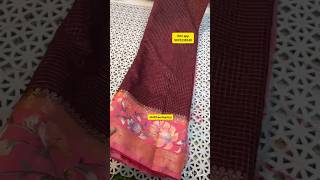 Mysore silk sarees wt vintage concept  Pitot embroidery 🪡 work borders #viral #trending #yt shorts