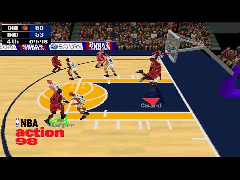 NBA Action 98 (PC) - Bulls vs. Pacers - Highlights - NLSC Online Co-Op